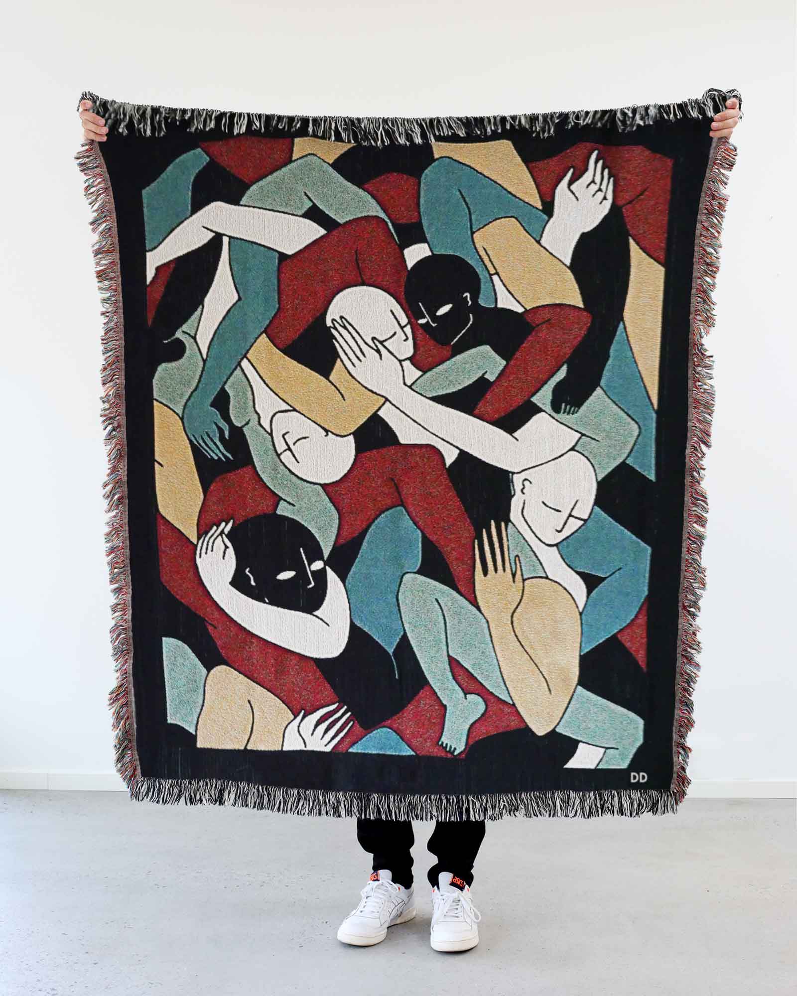 "Jungle" Woven Art Tapestry by Lena Mačka